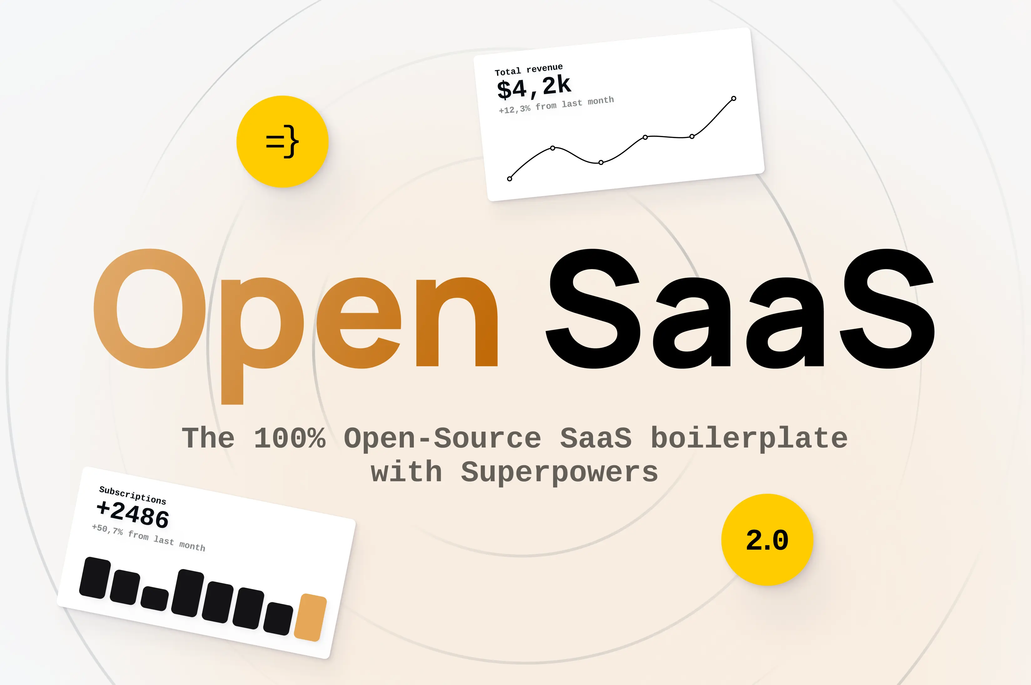 Open SaaS 官方项目封面